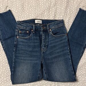 Pistola Women's Dark Blue Ankle Jeans